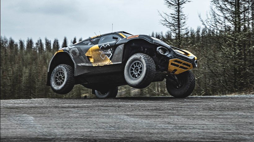 A photo of the Odyssey 21 electric buggy, star of the Extreme E racing series, and Freddie's top pick.