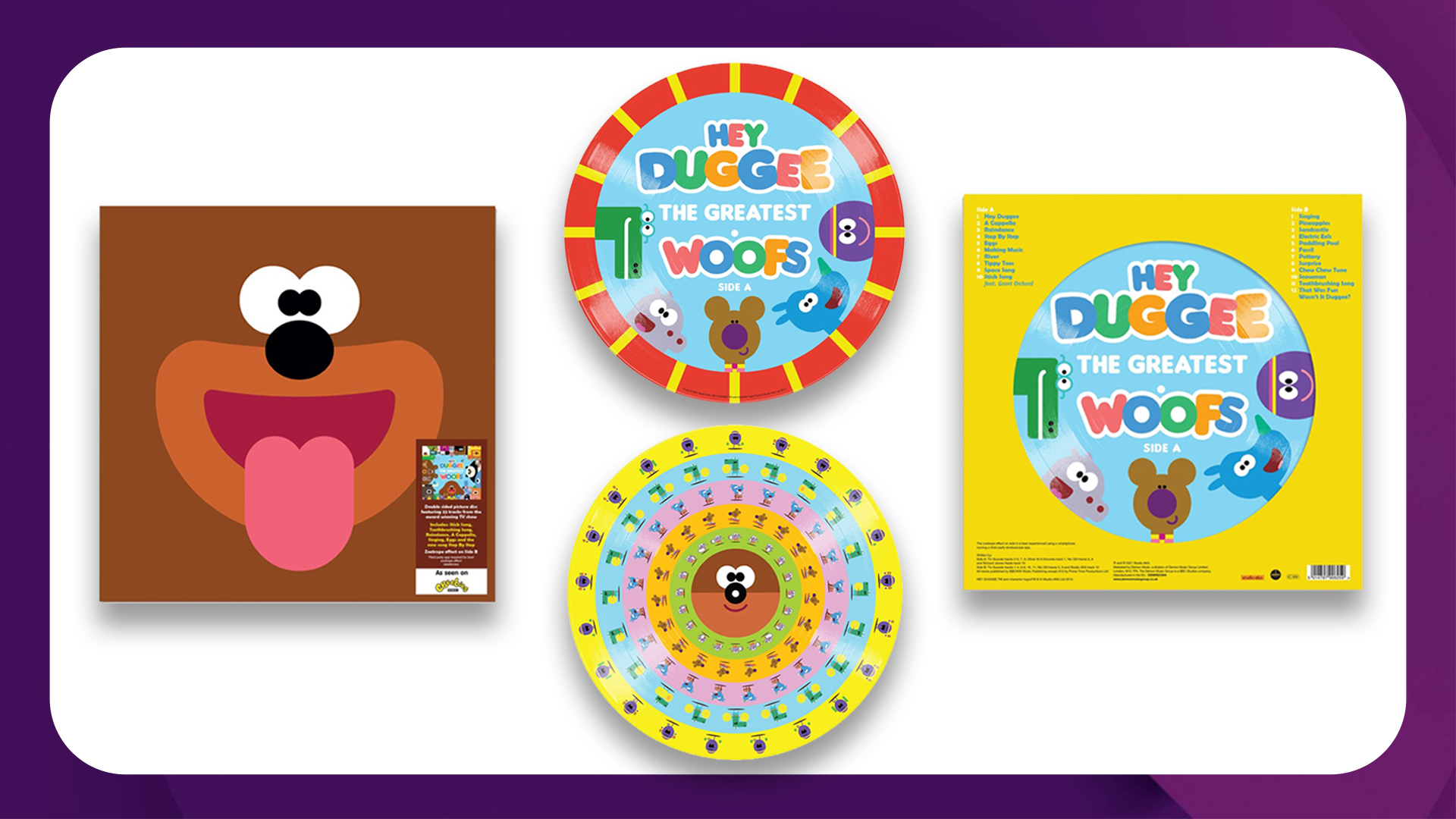 A Woof Duggee and The Squirrels target the album charts with