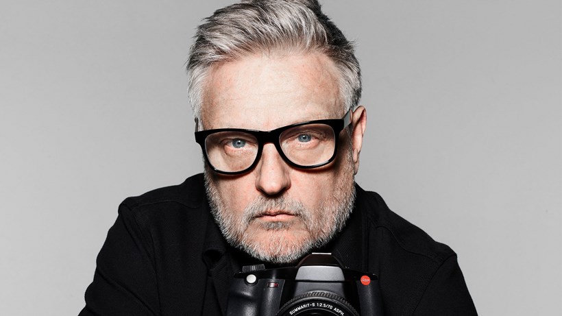 Picture of Rankin holding a camera.